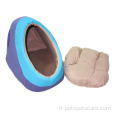 Coussin de lit de lit pour chats pour animaux de compagnie pour animaux de compagnie écologiques lits de luxe